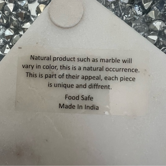 Home Decor Marble Square Coasters Real Natural White Stone Luxury Christmas 4 - Picture 5 of 8